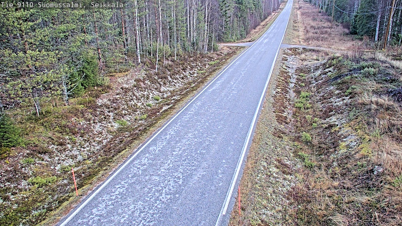 Kelikamerat Kuva Tie 9110 Suomussalmi, Seikkala, Suomussalmi, Kainuu