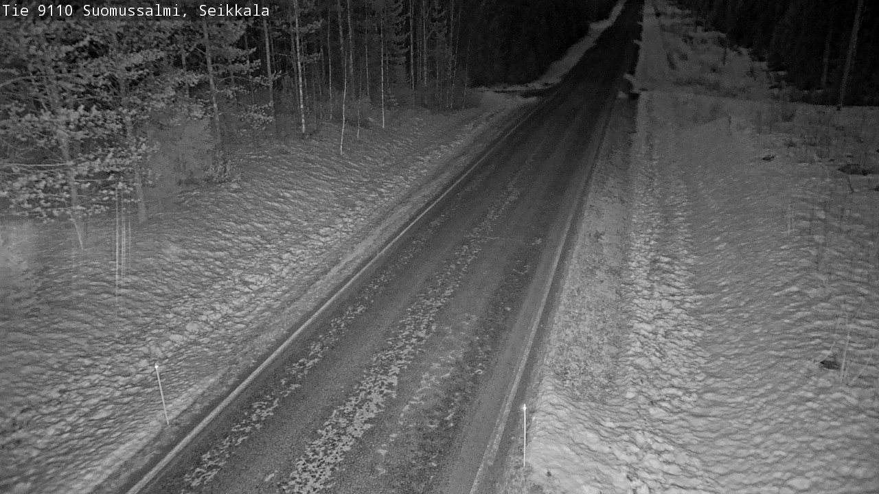Kelikamerat Kuva Tie 9110 Suomussalmi, Seikkala, Suomussalmi, Kainuu