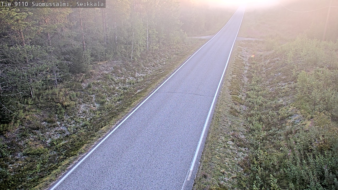 Kelikamerat Kuva Tie 9110 Suomussalmi, Seikkala, Suomussalmi, Kainuu