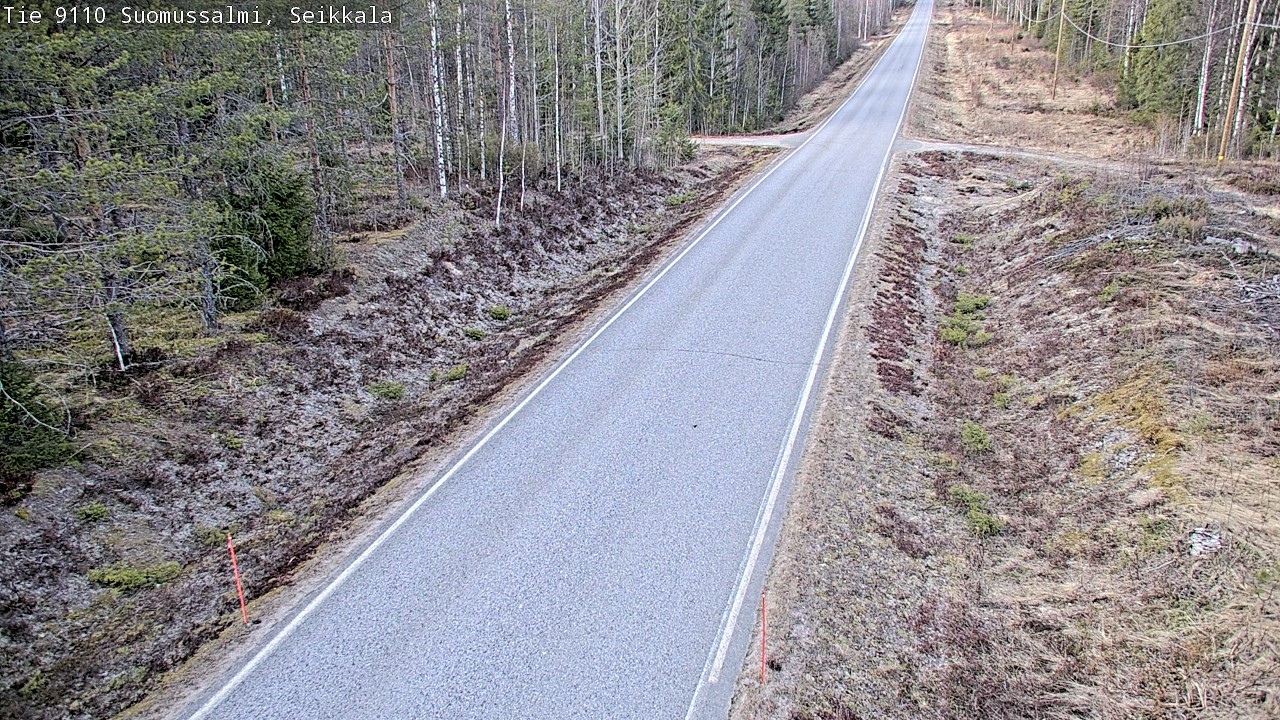 Kelikamerat Kuva Tie 9110 Suomussalmi, Seikkala, Suomussalmi, Kainuu