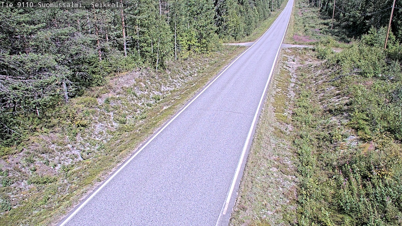 Kelikamerat Kuva Tie 9110 Suomussalmi, Seikkala, Suomussalmi, Kainuu