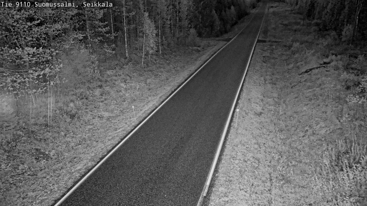 Kelikamerat Kuva Tie 9110 Suomussalmi, Seikkala, Suomussalmi, Kainuu