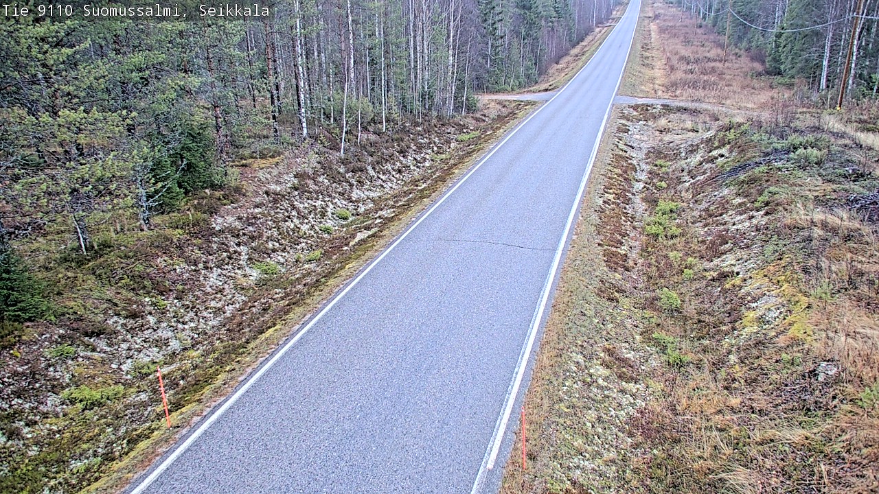 Kelikamerat Kuva Tie 9110 Suomussalmi, Seikkala, Suomussalmi, Kainuu
