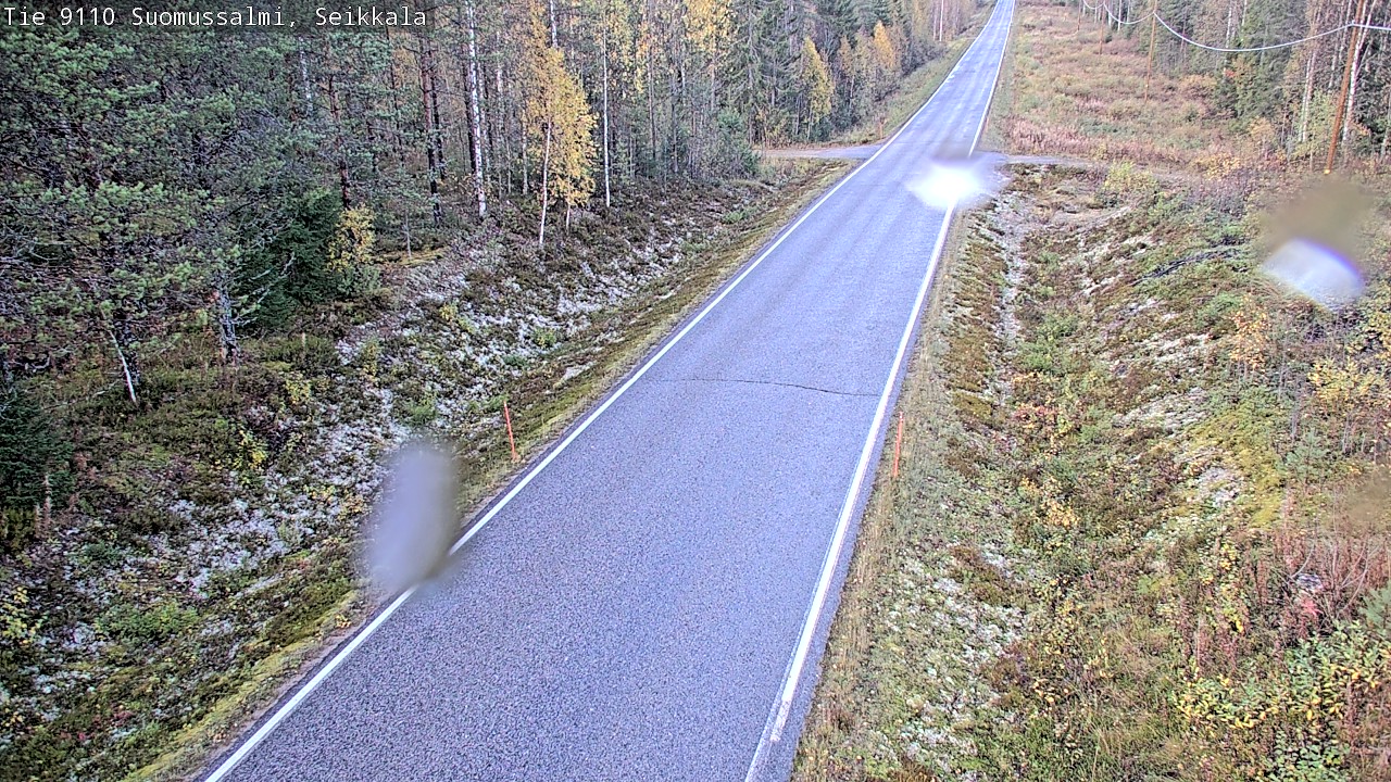 Kelikamerat Kuva Tie 9110 Suomussalmi, Seikkala, Suomussalmi, Kainuu