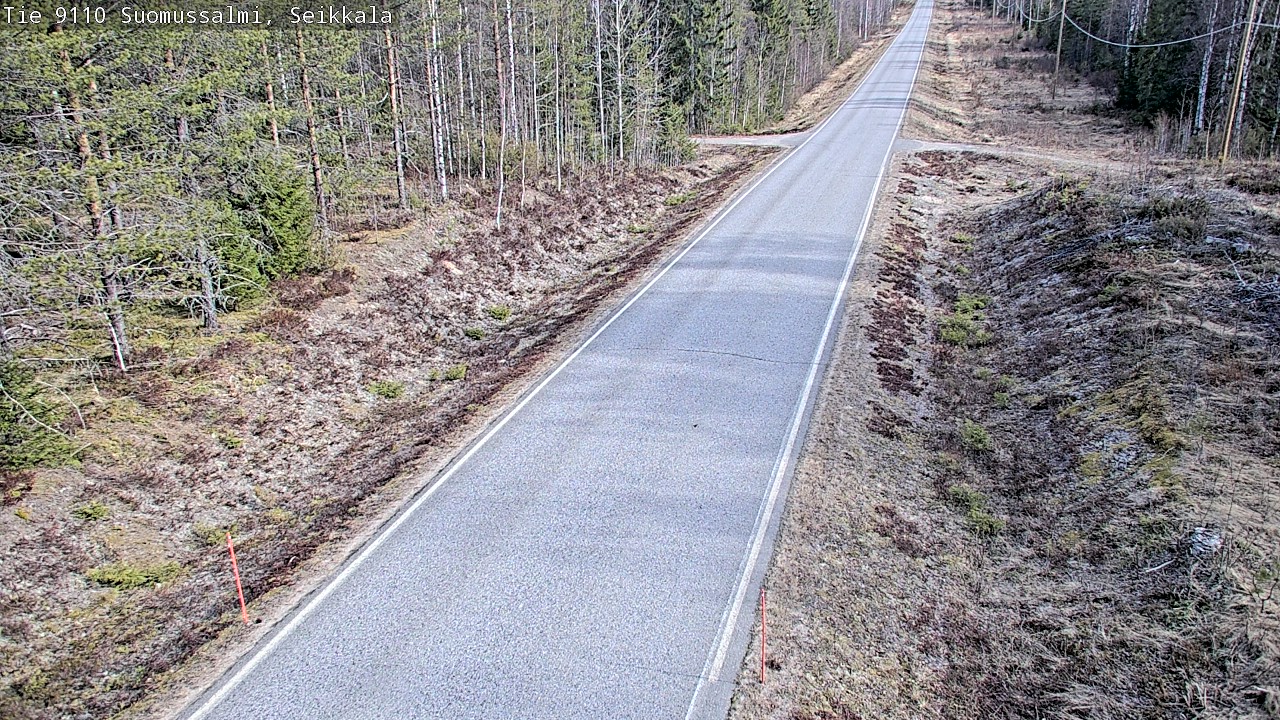 Kelikamerat Kuva Tie 9110 Suomussalmi, Seikkala, Suomussalmi, Kainuu