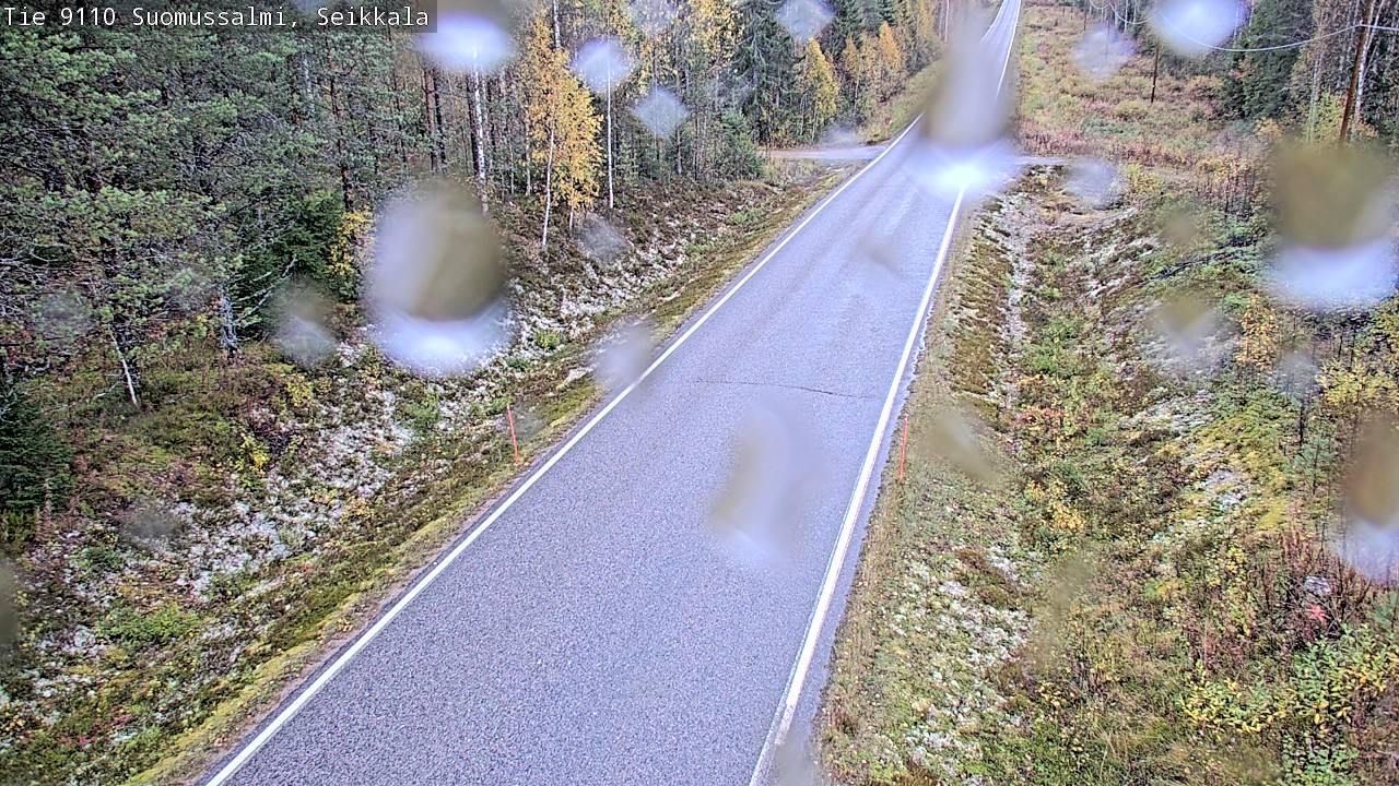 Kelikamerat Kuva Tie 9110 Suomussalmi, Seikkala, Suomussalmi, Kainuu