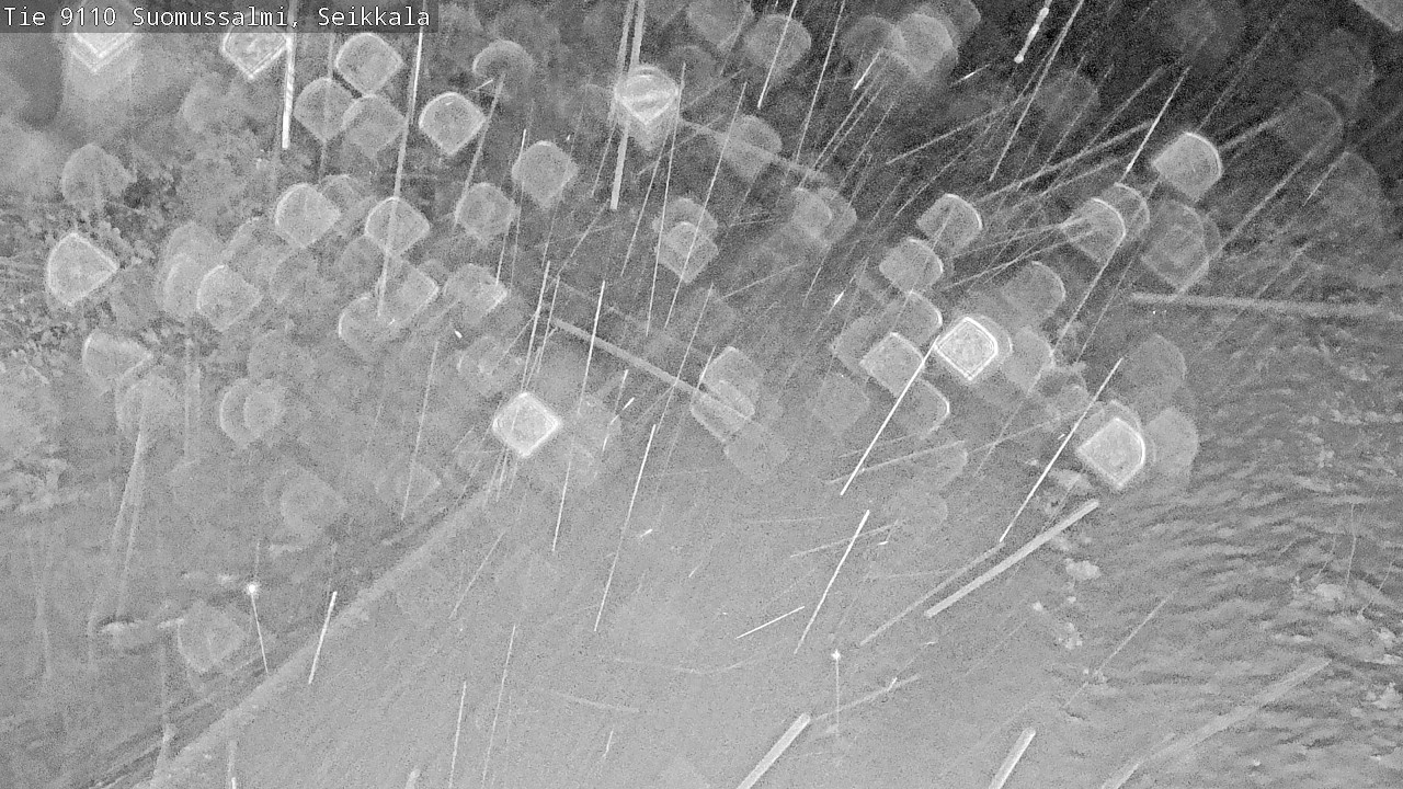 Weather Camera Image Road 9110 Suomussalmi, Seikkala, Suomussalmi, Kainuu