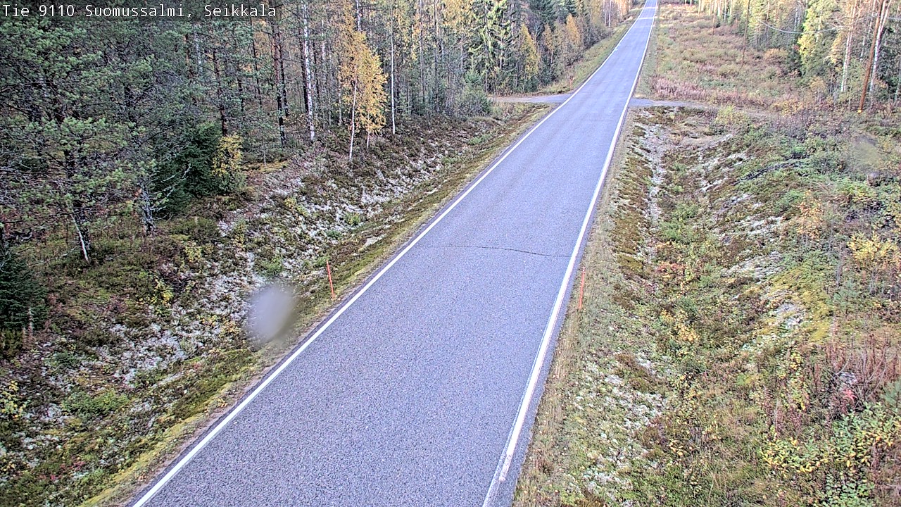 Kelikamerat Kuva Tie 9110 Suomussalmi, Seikkala, Suomussalmi, Kainuu