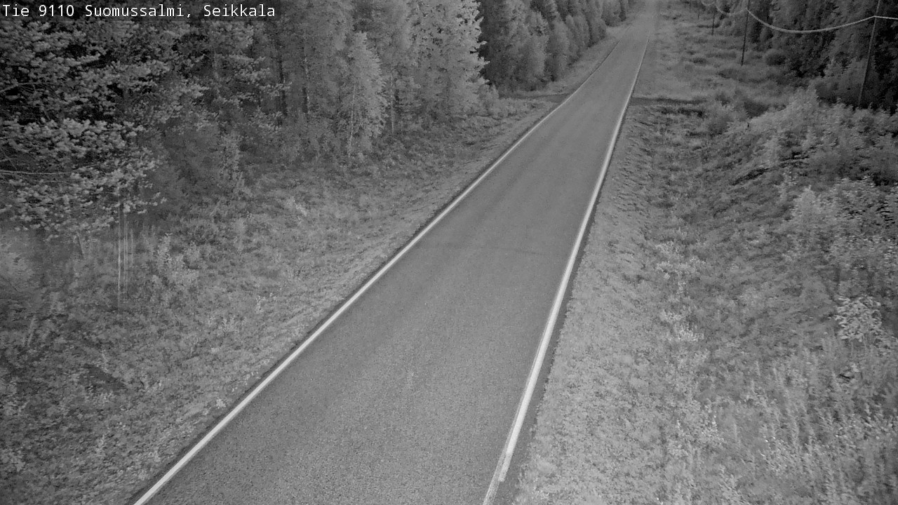 Kelikamerat Kuva Tie 9110 Suomussalmi, Seikkala, Suomussalmi, Kainuu