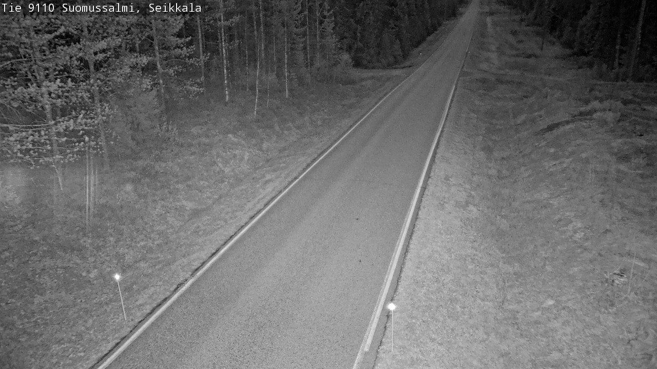 Kelikamerat Kuva Tie 9110 Suomussalmi, Seikkala, Suomussalmi, Kainuu