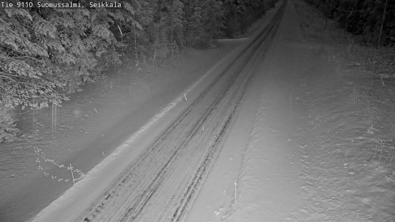 Kelikamerat Kuva Tie 9110 Suomussalmi, Seikkala, Suomussalmi, Kainuu