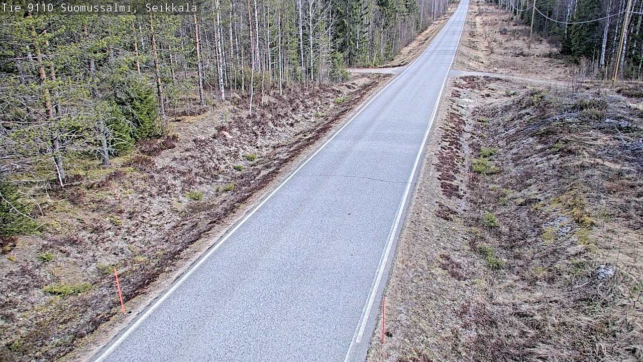 Kelikamerat Kuva Tie 9110 Suomussalmi, Seikkala, Suomussalmi, Kainuu