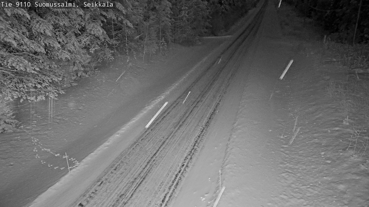 Kelikamerat Kuva Tie 9110 Suomussalmi, Seikkala, Suomussalmi, Kainuu