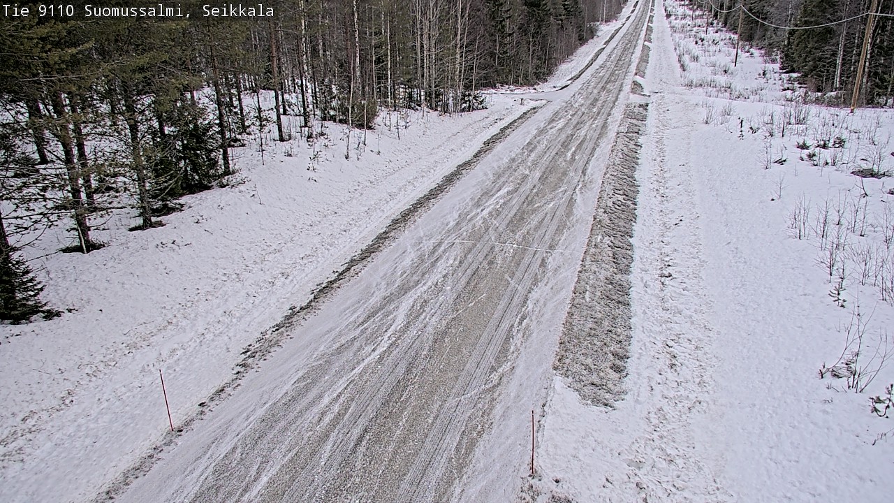 Kelikamerat Kuva Tie 9110 Suomussalmi, Seikkala, Suomussalmi, Kainuu