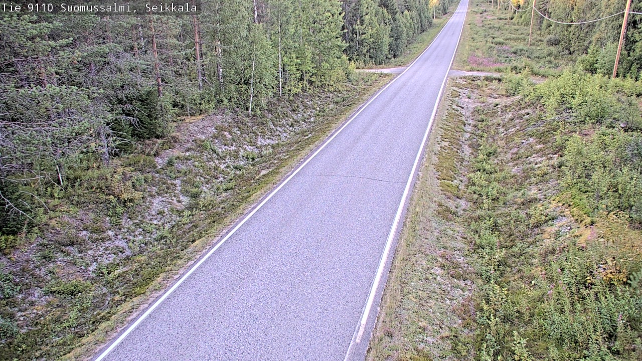 Kelikamerat Kuva Tie 9110 Suomussalmi, Seikkala, Suomussalmi, Kainuu
