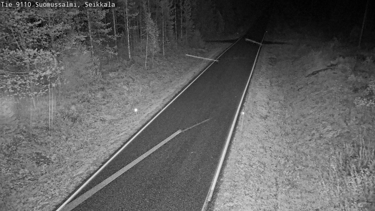 Kelikamerat Kuva Tie 9110 Suomussalmi, Seikkala, Suomussalmi, Kainuu