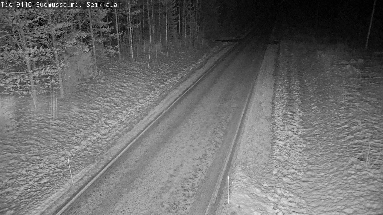 Kelikamerat Kuva Tie 9110 Suomussalmi, Seikkala, Suomussalmi, Kainuu