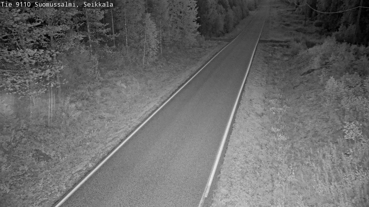 Kelikamerat Kuva Tie 9110 Suomussalmi, Seikkala, Suomussalmi, Kainuu