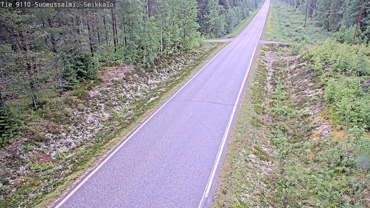 Kelikamerat Kuva Tie 9110 Suomussalmi, Seikkala, Suomussalmi, Kainuu