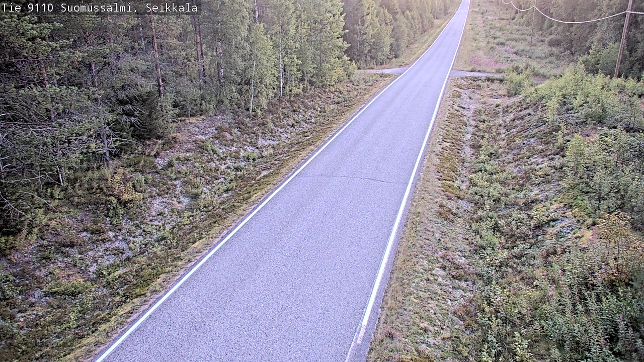 Kelikamerat Kuva Tie 9110 Suomussalmi, Seikkala, Suomussalmi, Kainuu