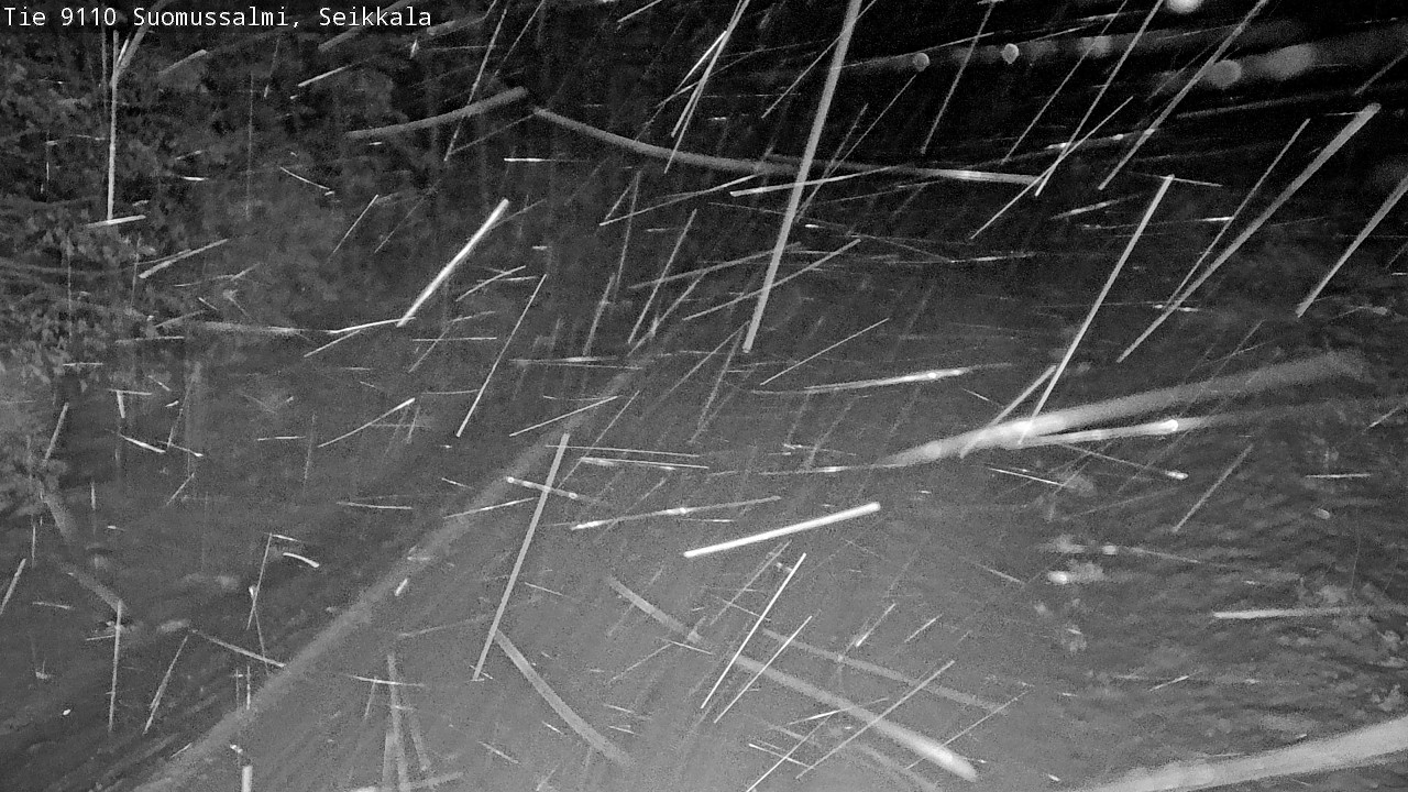 Weather Camera Image Road 9110 Suomussalmi, Seikkala, Suomussalmi, Kainuu