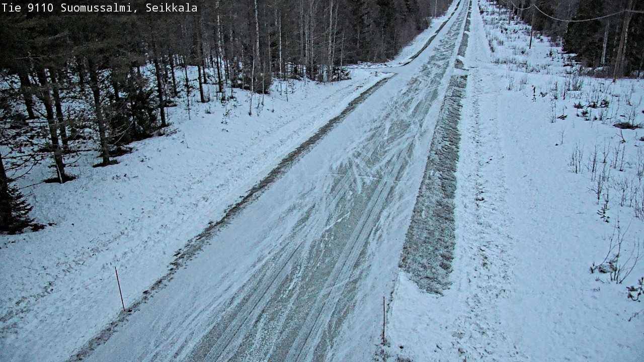 Kelikamerat Kuva Tie 9110 Suomussalmi, Seikkala, Suomussalmi, Kainuu