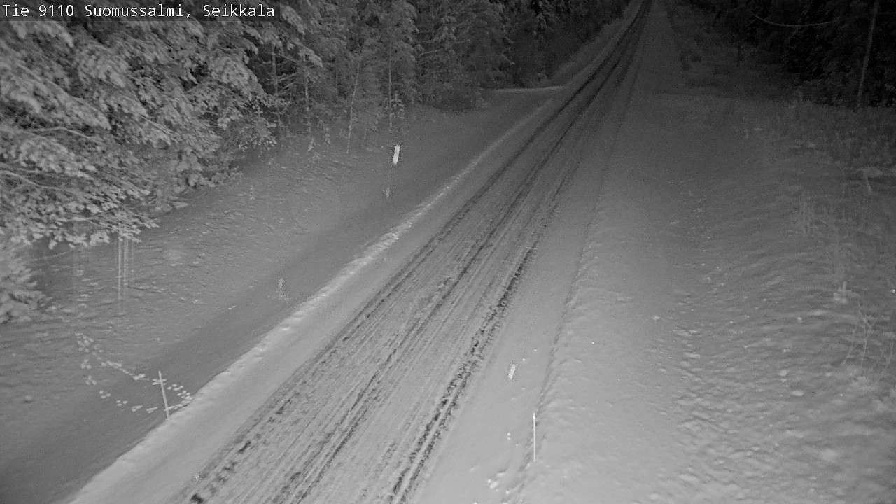 Kelikamerat Kuva Tie 9110 Suomussalmi, Seikkala, Suomussalmi, Kainuu