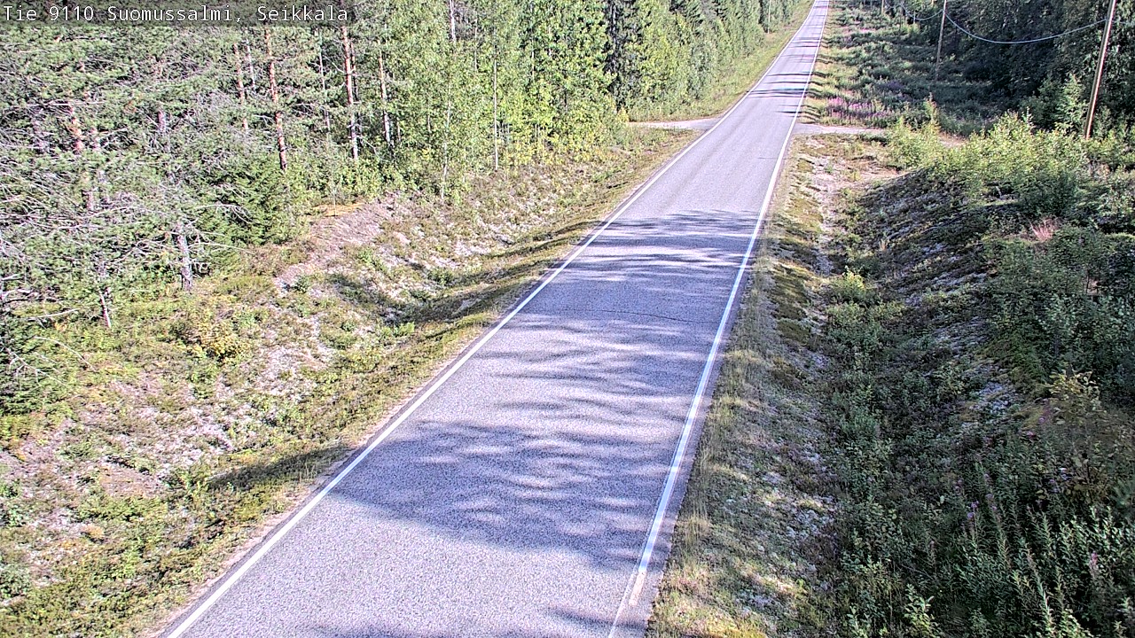 Kelikamerat Kuva Tie 9110 Suomussalmi, Seikkala, Suomussalmi, Kainuu
