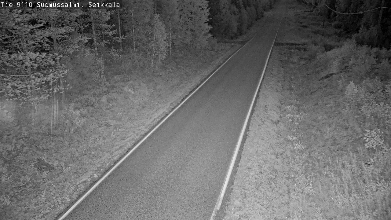 Kelikamerat Kuva Tie 9110 Suomussalmi, Seikkala, Suomussalmi, Kainuu