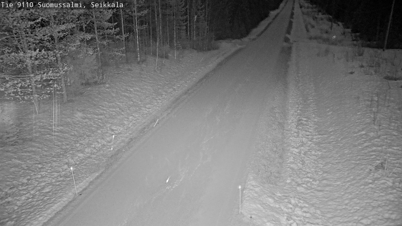 Kelikamerat Kuva Tie 9110 Suomussalmi, Seikkala, Suomussalmi, Kainuu
