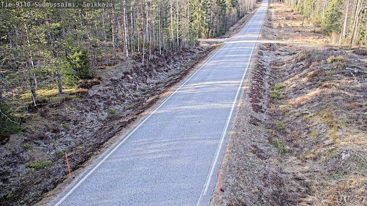 Kelikamerat Kuva Tie 9110 Suomussalmi, Seikkala, Suomussalmi, Kainuu