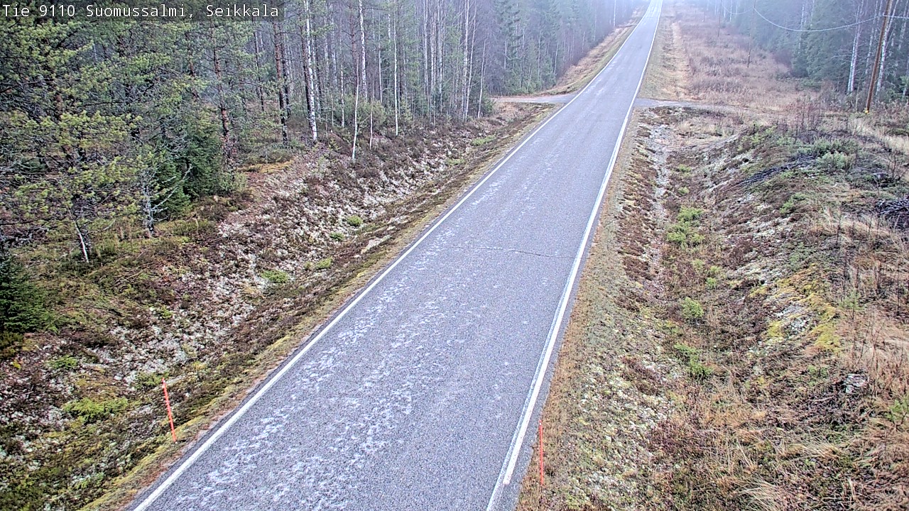 Kelikamerat Kuva Tie 9110 Suomussalmi, Seikkala, Suomussalmi, Kainuu