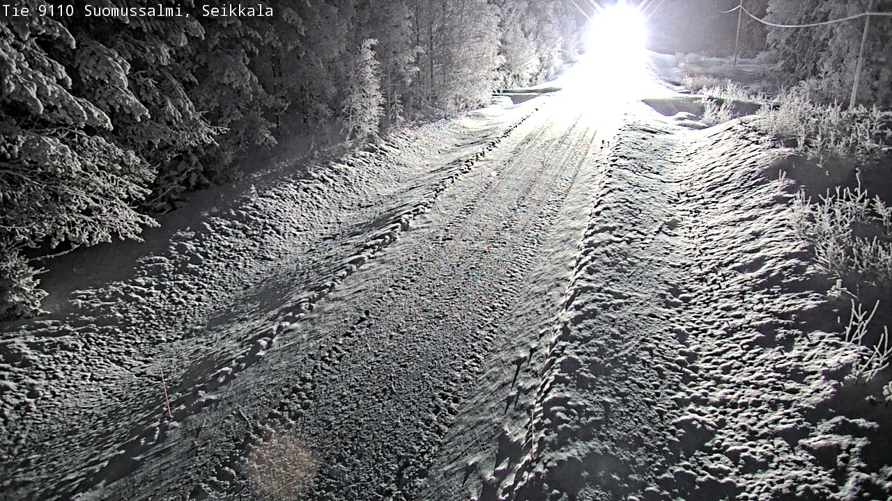 Kelikamerat Kuva Tie 9110 Suomussalmi, Seikkala, Suomussalmi, Kainuu