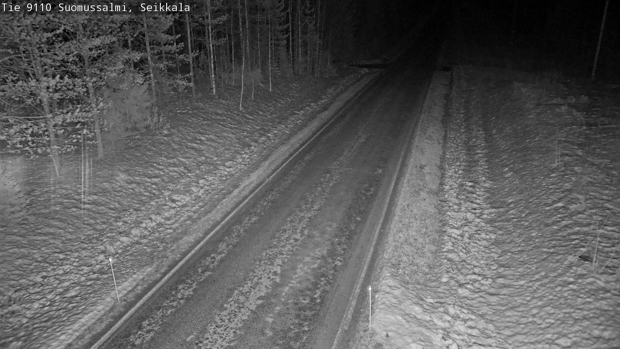 Kelikamerat Kuva Tie 9110 Suomussalmi, Seikkala, Suomussalmi, Kainuu