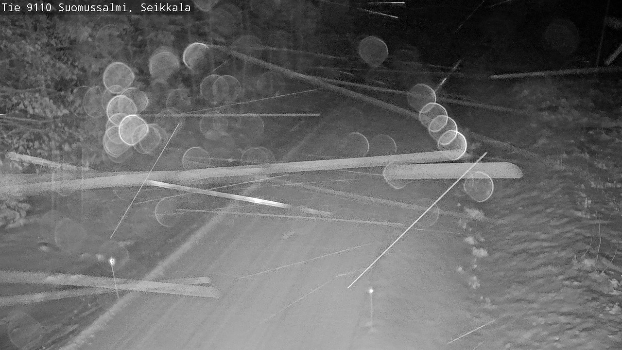 Weather Camera Image Road 9110 Suomussalmi, Seikkala, Suomussalmi, Kainuu