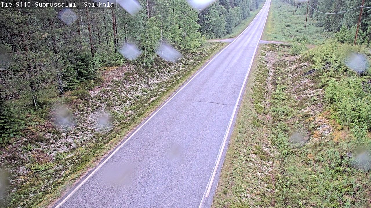 Kelikamerat Kuva Tie 9110 Suomussalmi, Seikkala, Suomussalmi, Kainuu