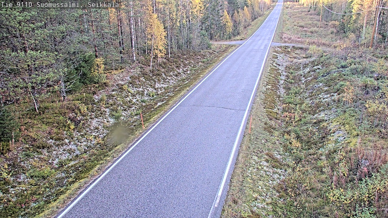 Kelikamerat Kuva Tie 9110 Suomussalmi, Seikkala, Suomussalmi, Kainuu