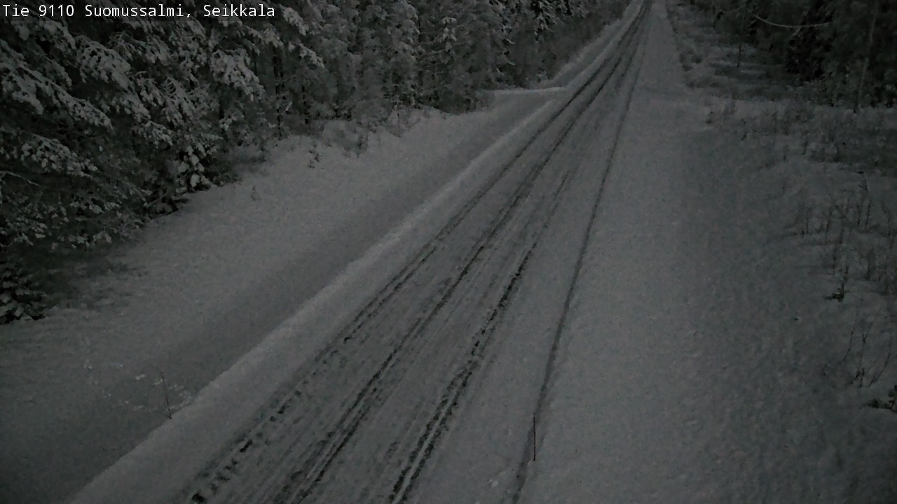 Kelikamerat Kuva Tie 9110 Suomussalmi, Seikkala, Suomussalmi, Kainuu