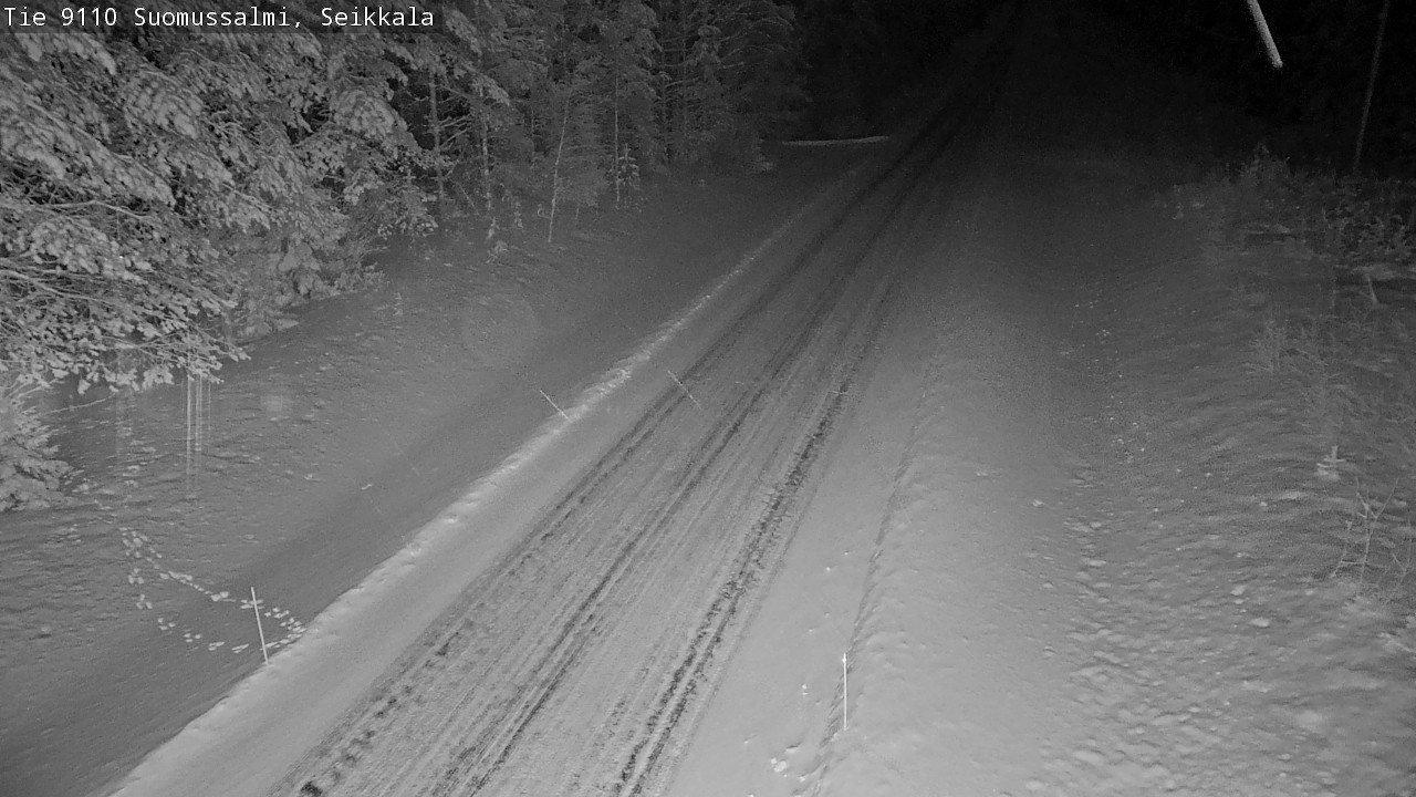 Kelikamerat Kuva Tie 9110 Suomussalmi, Seikkala, Suomussalmi, Kainuu
