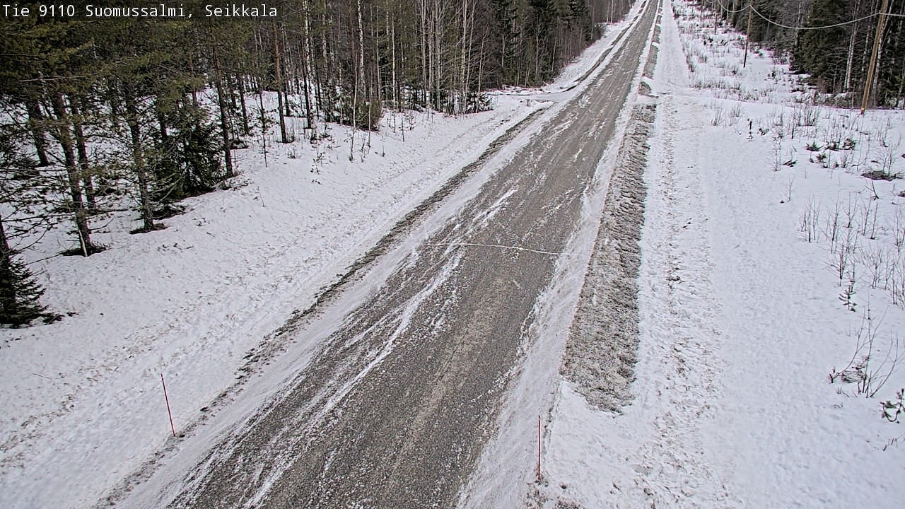 Kelikamerat Kuva Tie 9110 Suomussalmi, Seikkala, Suomussalmi, Kainuu