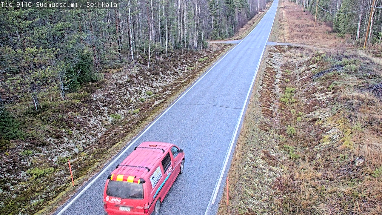 Kelikamerat Kuva Tie 9110 Suomussalmi, Seikkala, Suomussalmi, Kainuu