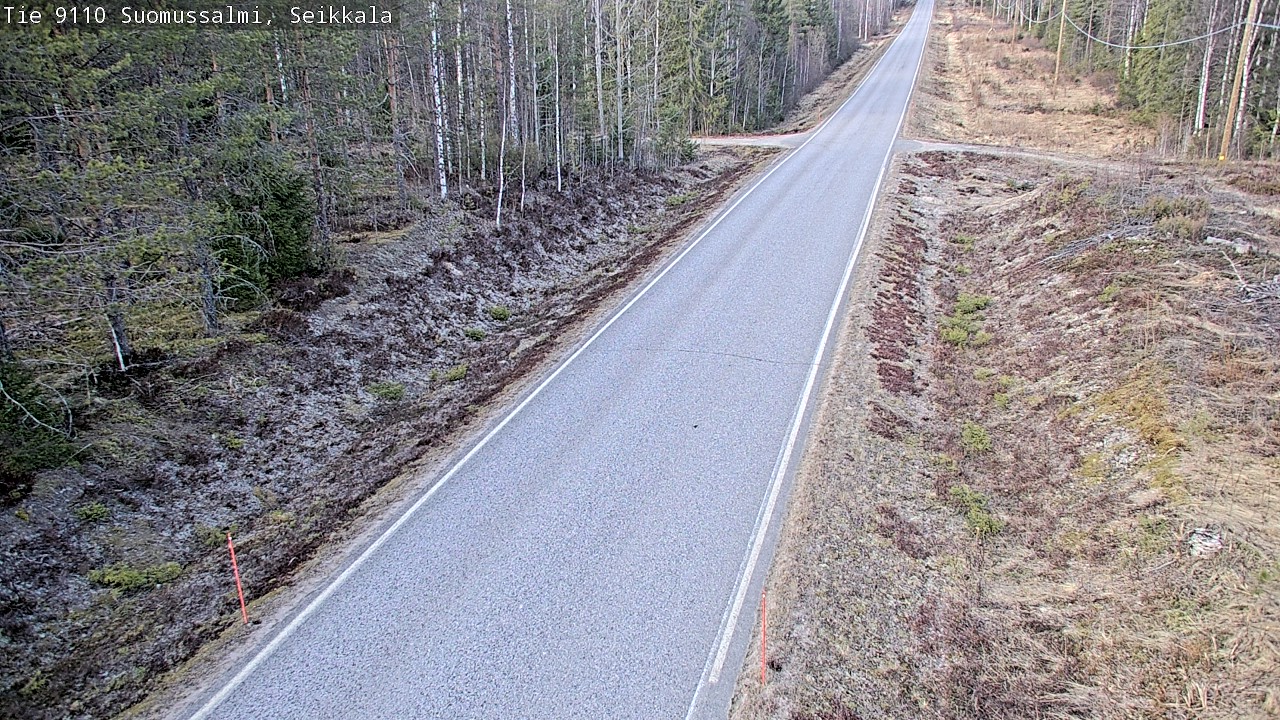 Kelikamerat Kuva Tie 9110 Suomussalmi, Seikkala, Suomussalmi, Kainuu