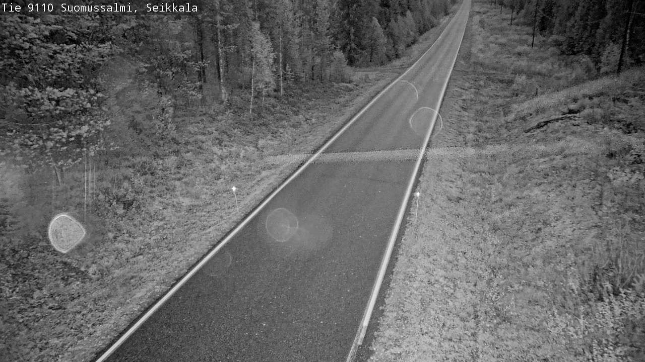 Kelikamerat Kuva Tie 9110 Suomussalmi, Seikkala, Suomussalmi, Kainuu
