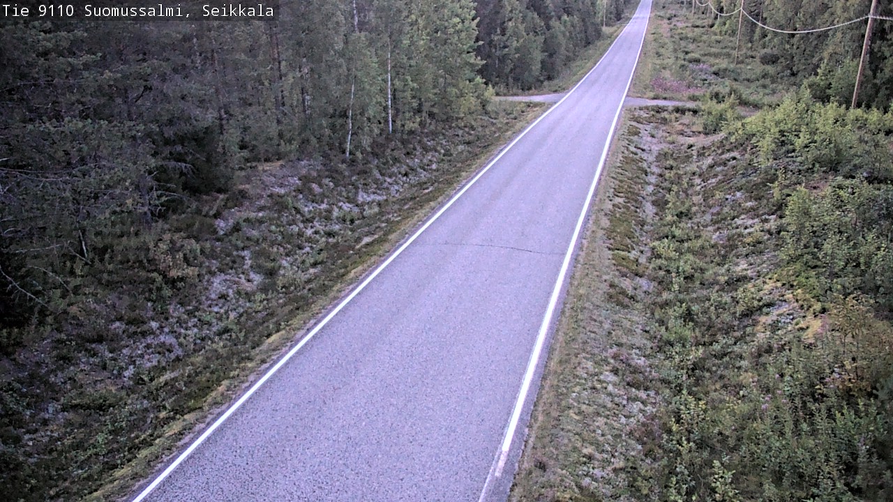 Kelikamerat Kuva Tie 9110 Suomussalmi, Seikkala, Suomussalmi, Kainuu