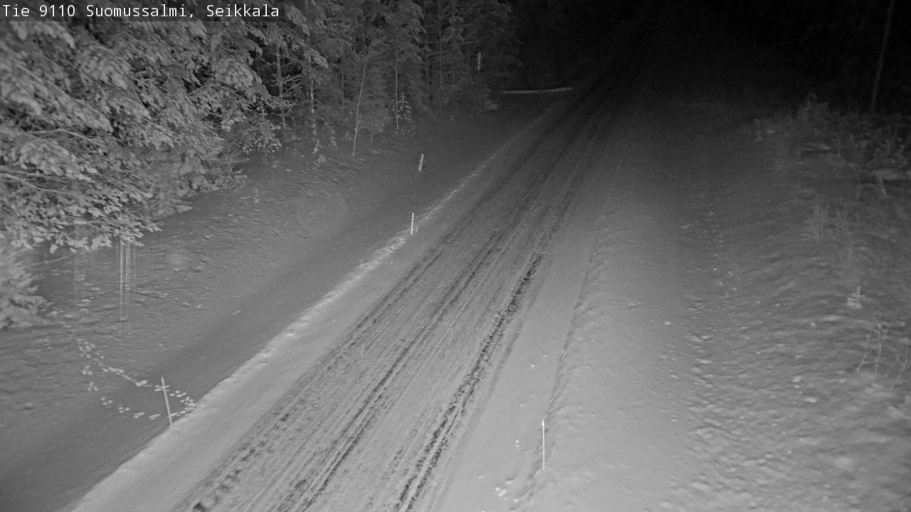 Kelikamerat Kuva Tie 9110 Suomussalmi, Seikkala, Suomussalmi, Kainuu