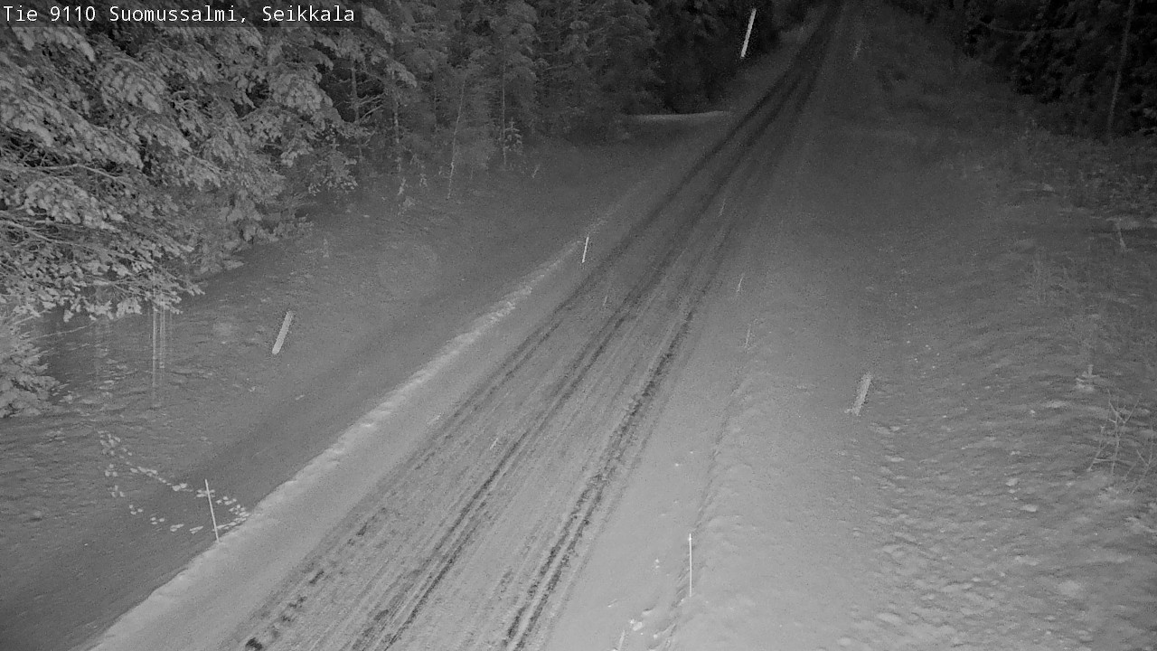Kelikamerat Kuva Tie 9110 Suomussalmi, Seikkala, Suomussalmi, Kainuu