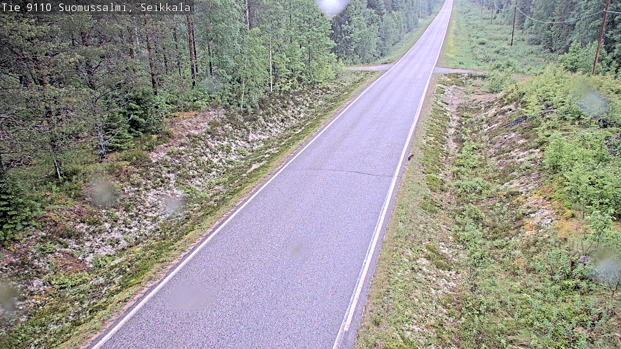 Kelikamerat Kuva Tie 9110 Suomussalmi, Seikkala, Suomussalmi, Kainuu