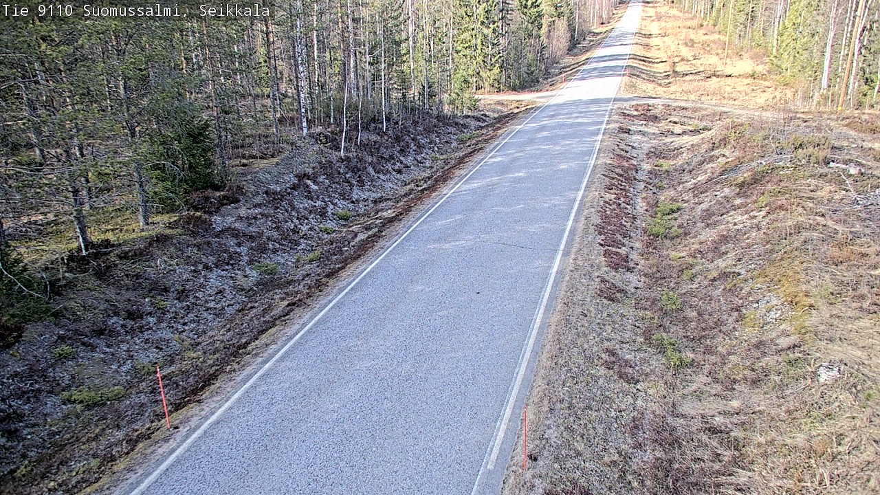 Kelikamerat Kuva Tie 9110 Suomussalmi, Seikkala, Suomussalmi, Kainuu