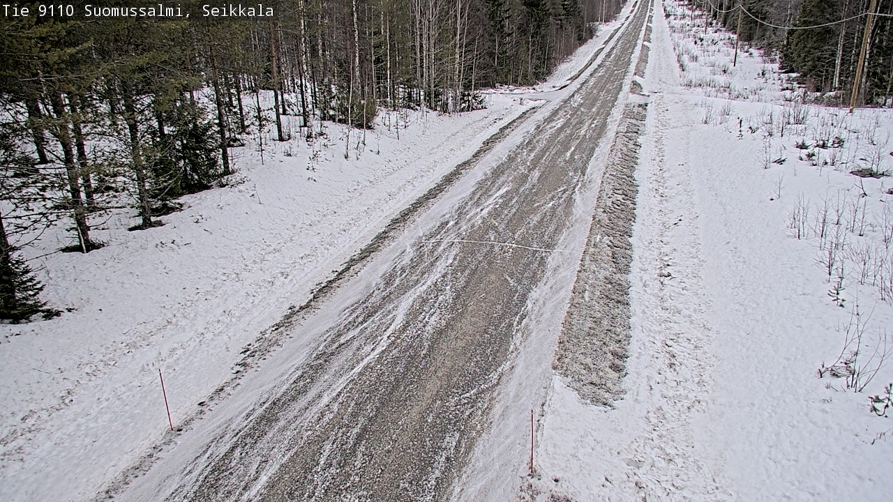 Kelikamerat Kuva Tie 9110 Suomussalmi, Seikkala, Suomussalmi, Kainuu