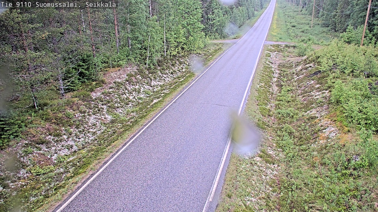 Kelikamerat Kuva Tie 9110 Suomussalmi, Seikkala, Suomussalmi, Kainuu